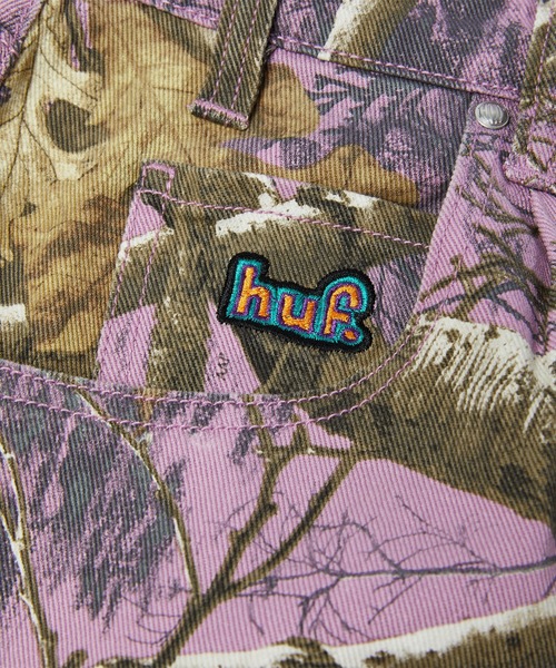 HUF パンツ REALTREE CROMER SHORT / ハフ リアルツリー