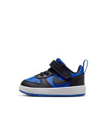 NIKE(�i�C�L)�̃i�C�L �R�[�g �{���[ LOW ���N���t�g �x�r�[�V���[�Y /  Nike Court Borough Low Recraft Baby/Toddler Shoes HM6300-480 Game Royal(�X�j�[�J�[)