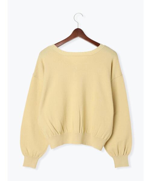 Te chichi TERRASSE（テチチテラス）の「前後2WAY金釦カーディガン（カーディガン/ボレロ・レディース・イエロー/グレー/グリーン/ブラック・F）」の11枚目の写真