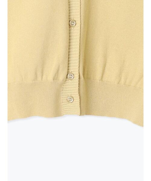 Te chichi TERRASSE（テチチテラス）の「前後2WAY金釦カーディガン（カーディガン/ボレロ・レディース・イエロー/グレー/グリーン/ブラック・F）」の8枚目の写真