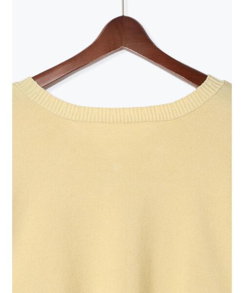 Te chichi TERRASSE（テチチテラス）の「前後2WAY金釦カーディガン（カーディガン/ボレロ・レディース・イエロー/グレー/グリーン/ブラック・F）」の7枚目の写真