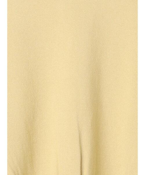 Te chichi TERRASSE（テチチテラス）の「前後2WAY金釦カーディガン（カーディガン/ボレロ・レディース・イエロー/グレー/グリーン/ブラック・F）」の6枚目の写真