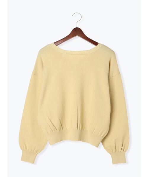 Te chichi TERRASSE（テチチテラス）の「前後2WAY金釦カーディガン（カーディガン/ボレロ・レディース・イエロー/グレー/グリーン/ブラック・F）」の5枚目の写真