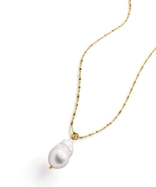 IEDIT(イディット)の「IEDIT HAPPYを呼んでくれそうな 淡水パールと水晶の夢のかけらネックレス〈ホワイト〉(ネックレス・レディース・ホワイト・ONE SIZE)」の5枚目の写真