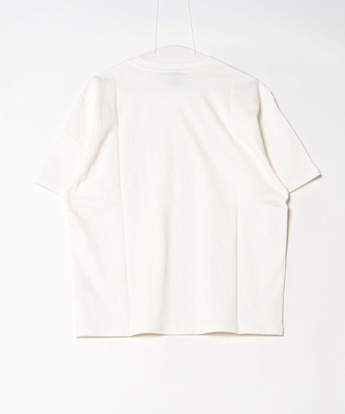 NEW BALANCE(ニューバランス)の「【別注】ニューバランス New Balance THE CITY シューパッチリラックスTシャツ 限定コラボ(Tシャツ/カットソー・メンズ・ピンク/ダークグリーン/オフホワイト/ブラック・S/M/L/LL)」の5枚目の写真