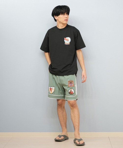 lost(ロスト)の「【ムラサキスポーツ限定】lost/ロスト 半袖Tシャツ/ラッシュガード 水陸両用/ユーティリティー L25S-4302(ラッシュガード・メンズ・ホワイト/ブルーグレー/ブラック・M/XL/L)」の18枚目の写真