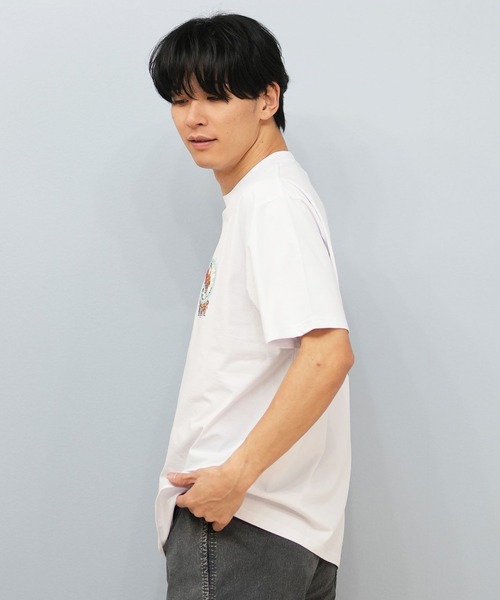 lost(ロスト)の「【ムラサキスポーツ限定】lost/ロスト 半袖Tシャツ/ラッシュガード 水陸両用/ユーティリティー L25S-4302(ラッシュガード・メンズ・ホワイト/ブルーグレー/ブラック・M/XL/L)」の11枚目の写真