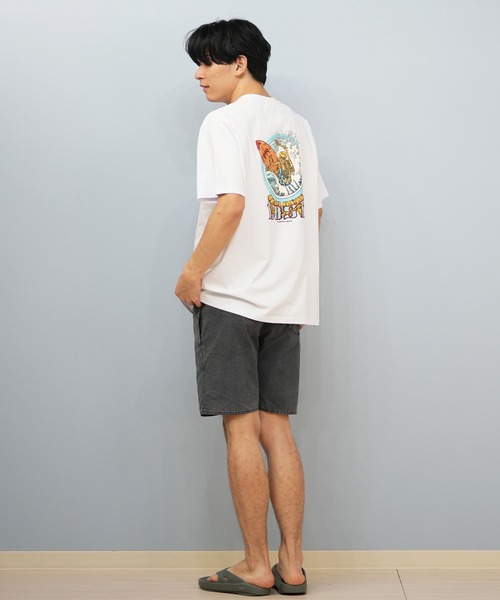 lost(ロスト)の「【ムラサキスポーツ限定】lost/ロスト 半袖Tシャツ/ラッシュガード 水陸両用/ユーティリティー L25S-4302(ラッシュガード・メンズ・ホワイト/ブルーグレー/ブラック・M/XL/L)」の14枚目の写真