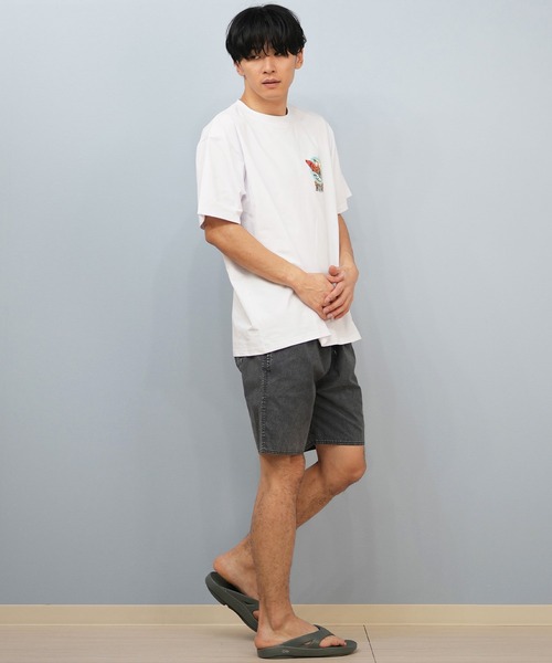 lost(ロスト)の「【ムラサキスポーツ限定】lost/ロスト 半袖Tシャツ/ラッシュガード 水陸両用/ユーティリティー L25S-4302(ラッシュガード・メンズ・ホワイト/ブルーグレー/ブラック・M/XL/L)」の15枚目の写真