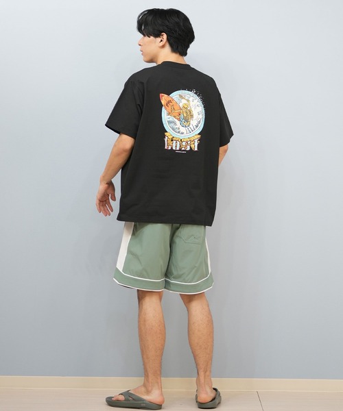 lost(ロスト)の「【ムラサキスポーツ限定】lost/ロスト 半袖Tシャツ/ラッシュガード 水陸両用/ユーティリティー L25S-4302(ラッシュガード・メンズ・ホワイト/ブルーグレー/ブラック・M/XL/L)」の19枚目の写真