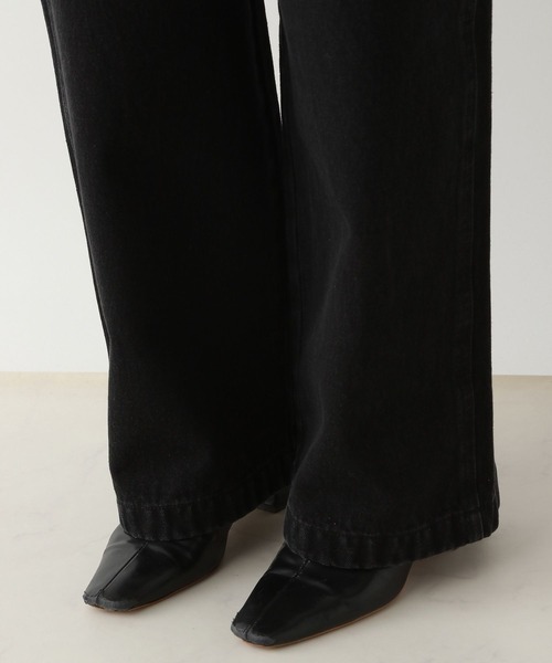 Dickies(ディッキーズ)の「DICKIES/ディッキーズ バックリボンデニムサロペット(サロペット/オーバーオール・レディース・ブルー/ブラック・LARGE/MEDIUM)」の18枚目の写真