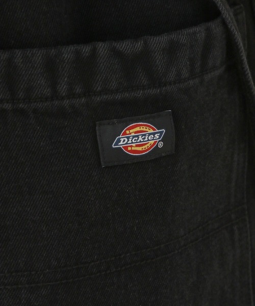 Dickies(ディッキーズ)の「DICKIES/ディッキーズ バックリボンデニムサロペット(サロペット/オーバーオール・レディース・ブルー/ブラック・LARGE/MEDIUM)」の19枚目の写真