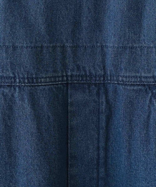 Dickies(ディッキーズ)の「DICKIES/ディッキーズ バックリボンデニムサロペット(サロペット/オーバーオール・レディース・ブルー/ブラック・LARGE/MEDIUM)」の21枚目の写真