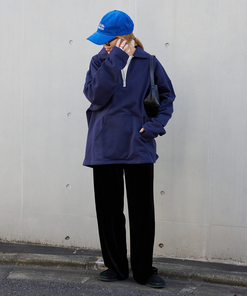 OUTDOOR PRODUCTS（アウトドアプロダクツ）の「ART MEETS CAP CORDUROY（キャップ・レディース・ブルー系その他・FREE）」の2枚目の写真