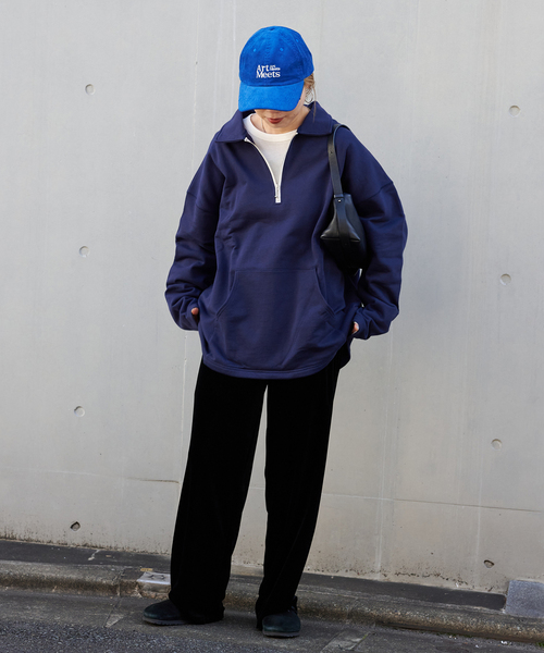 OUTDOOR PRODUCTS（アウトドアプロダクツ）の「ART MEETS CAP CORDUROY（キャップ・レディース・ブルー系その他・FREE）」の3枚目の写真