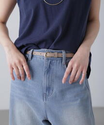 FREE'S MART | ◆変形バックル細ベルト(ベルト)