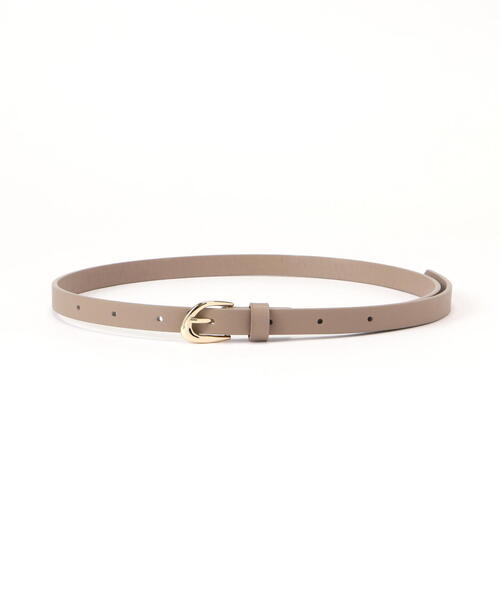 FREE'S MART（フリーズマート）の「◆変形バックル細ベルト（ベルト・レディース・ブラック/グレー・ﾌﾘ-）」の10枚目の写真