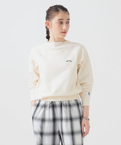 セール】ORCIVAL / Light French Terry Boat Neck Sweat