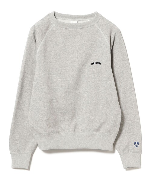 オーシバル　アイボリー　スウェット セール】ORCIVAL / Light French Terry Boat Neck Sweat