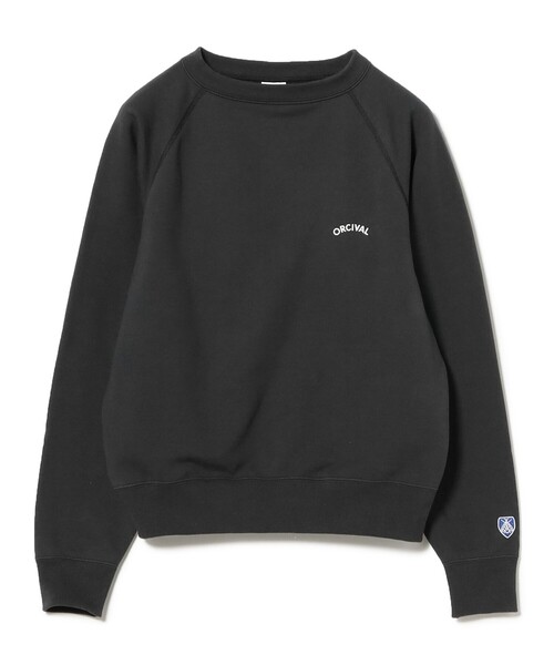 セール】ORCIVAL / Light French Terry Boat Neck Sweat