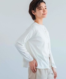 D（ディー）の「コットンファインスムス カーディガン（カーディガン/ボレロ）」