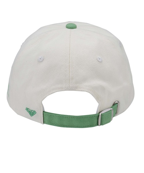 ROXY(ロキシー)の「SUN CHASERS CAP /ロキシーロゴ刺繍6パネルキャップ(帽子)(キャップ・レディース・グリーン/ブラック/ピンク/ホワイト・FREE)」の12枚目の写真