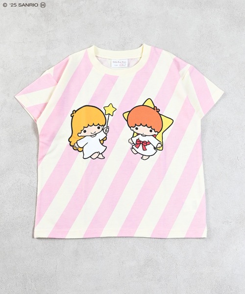 トラバストーキョー　リトルツインスターズ　ドーリーミックス 　Tシャツ TRAVAS TOKYO（トラバス トウキョウ）の「TRAVAS TOKYO × Little