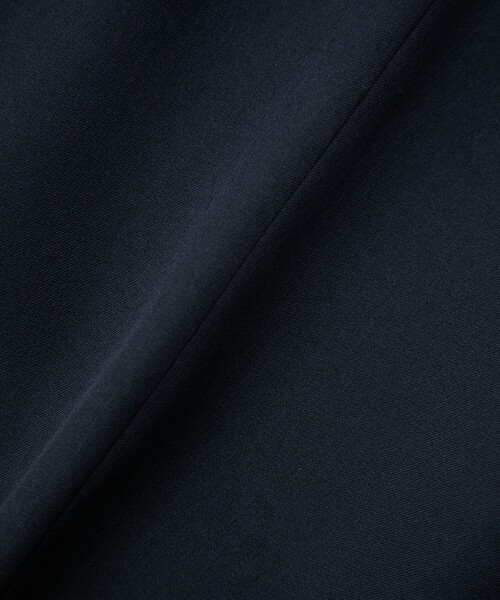 VIS（ビス）の「【美easy】【洗える/防シワ/UVケア】コンフォートツイルペプラムノーカラージャケット【WEB限定】（ノーカラージャケット・レディース・ベージュ系その他/ネイビー・M/S）」の16枚目の写真