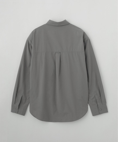 ROSE BUD(ローズバッド)の「(GENE HEAVENS)SHOULDER PAD BIG SHIRT(シャツ/ブラウス・レディース・ブルー/グレー/ホワイト・ONE SIZE)」の16枚目の写真