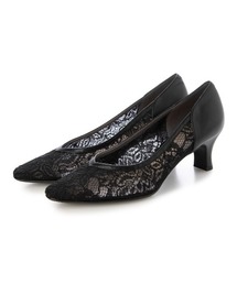 Riz raffinee（リズラフィーネ）の「Ｖカットレースパンプス（パンプス）」