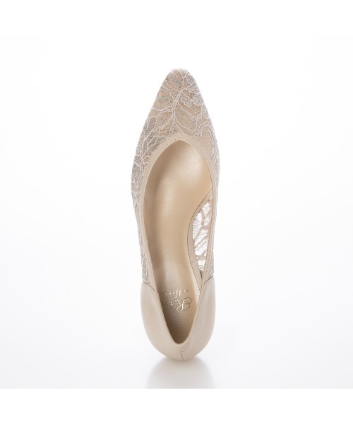 Riz raffinee(リズラフィーネ)の「Vカットレースパンプス(パンプス・レディース・ネイビー/ブラック/ベージュ/ラベンダー・24cm/23.5cm/23cm/22.5cm/22cm/24.5cm)」の7枚目の写真