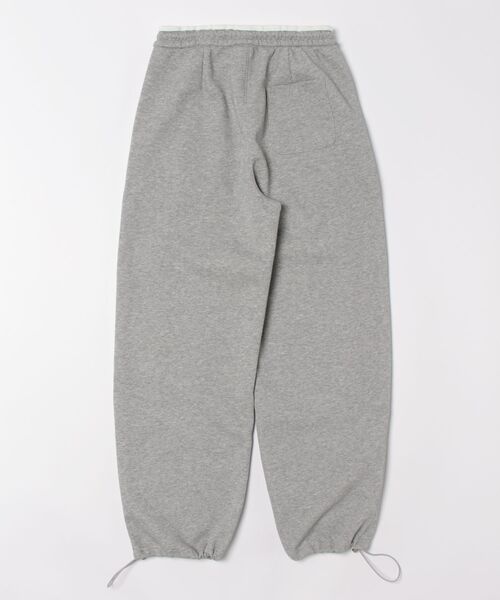 aimoha（アイモハ）の「ドローストリングハイウエストワイドパンツ（スウェットパンツ・レディース・ブラック/グレー/ホワイト/ネイビー・MEDIUM/LARGE）」の5枚目の写真