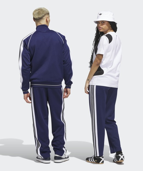 adidas トラックパンツ（ジェンダーニュートラル） ネイビー adidas Originals アディダス オリジナルス トラックパンツ