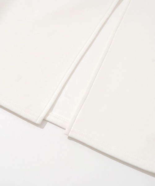 flower(フラワー)の「ライトリーニットスカート(スカート・レディース・アイボリー/チャコールグレー・FREE)」の19枚目の写真