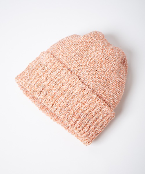 RACAL（ラカル）の「JP Paper Blend Melange Knit Watch / 和紙ブレンド目ランジニットワッチ（ニットキャップ/ビーニー・レディース・ブラウン/グレー/イエロー/オレンジ/グリーン・FREE）」の11枚目の写真