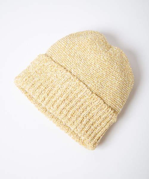 RACAL（ラカル）の「JP Paper Blend Melange Knit Watch / 和紙ブレンド目ランジニットワッチ（ニットキャップ/ビーニー・レディース・ブラウン/グレー/イエロー/オレンジ/グリーン・FREE）」の13枚目の写真