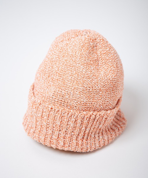 RACAL（ラカル）の「JP Paper Blend Melange Knit Watch / 和紙ブレンド目ランジニットワッチ（ニットキャップ/ビーニー・レディース・ブラウン/グレー/イエロー/オレンジ/グリーン・FREE）」の19枚目の写真