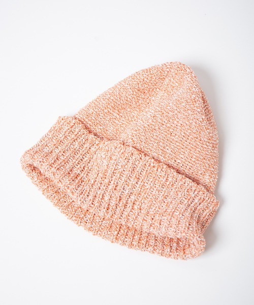 RACAL（ラカル）の「JP Paper Blend Melange Knit Watch / 和紙ブレンド目ランジニットワッチ（ニットキャップ/ビーニー・レディース・ブラウン/グレー/イエロー/オレンジ/グリーン・FREE）」の20枚目の写真