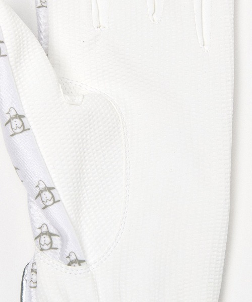 MUNSINGWEAR(マンシングウェア)の「ストレッチニットレディスゴルフグローブ(両手)(ゴルフグッズ・レディース・ブラック/ホワイト/ベージュ・M/L)」の6枚目の写真