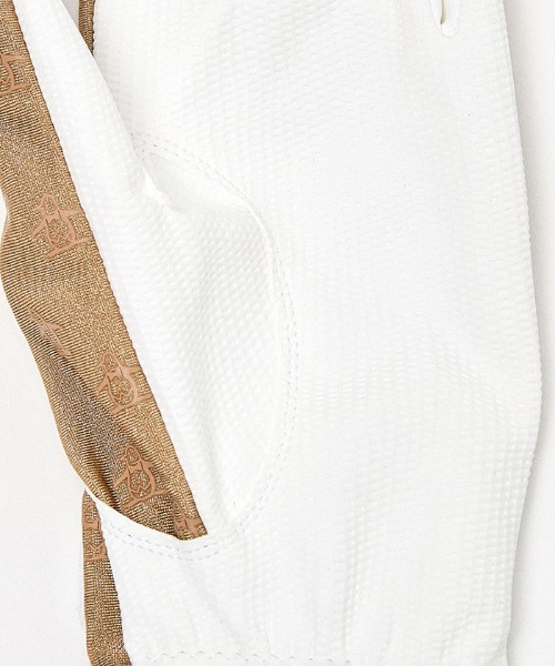 MUNSINGWEAR(マンシングウェア)の「ストレッチニットレディスゴルフグローブ(両手)(ゴルフグッズ・レディース・ブラック/ホワイト/ベージュ・M/L)」の14枚目の写真
