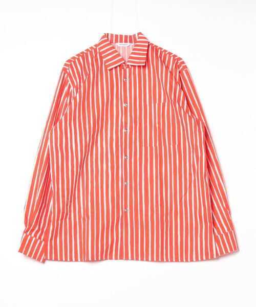 fennica(フェニカ)の「marimekko / Jokapoika シャツ(シャツ/ブラウス・レディース・レッド系その他4/ミント・MEDIUM/LARGE)」の2枚目の写真