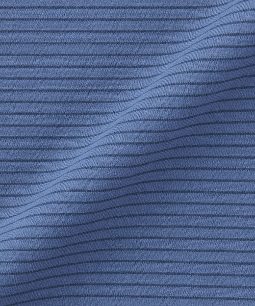 無印良品（ムジルシリョウヒン）の「キッズ　天竺編みクルーネック半袖Ｔシャツ　ボーダー（Tシャツ/カットソー・キッズ・ライトグレー系/ブラック系/カーキ系/イエロー系/ブルー系/パープル系/オレンジ系/グリーン系・110/120/130/140/150）」の20枚目の写真