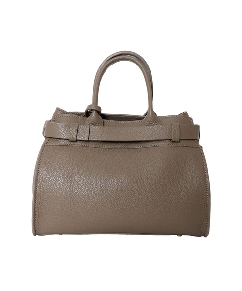 CHRISTIAN VILLA（クリスチャンヴィラ）の「CHRISTIAN VILLA / belted 2way bag(ベルト付き2wayバッグ 6241)（ショルダーバッグ・レディース・ホワイト/グレー・FREE）」の6枚目の写真