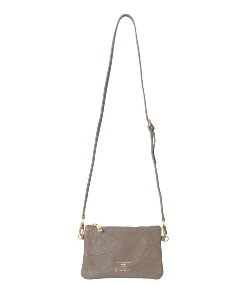 CHRISTIAN VILLA（クリスチャンヴィラ）の「CHRISTIAN VILLA / belted 2way bag(ベルト付き2wayバッグ 6241)（ショルダーバッグ・レディース・ホワイト/グレー・FREE）」の13枚目の写真