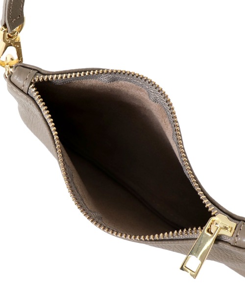 CHRISTIAN VILLA（クリスチャンヴィラ）の「CHRISTIAN VILLA / belted 2way bag(ベルト付き2wayバッグ 6241)（ショルダーバッグ・レディース・ホワイト/グレー・FREE）」の14枚目の写真