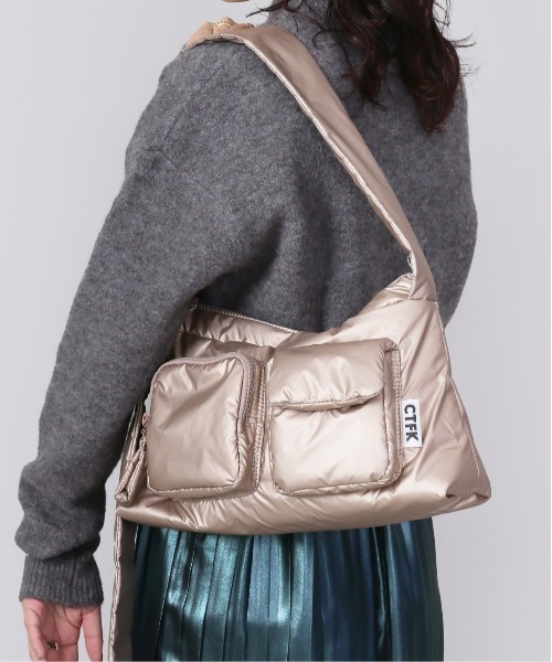 CONTROL FREAK / CTFK(コントロールフリーク)の「CONTROL FREAK / CTFK(コントロールフリーク)POCKETショルダー(ショルダーバッグ・レディース・ブラック/イエロー/シルバー/シャンパン・FREE)」の9枚目の写真