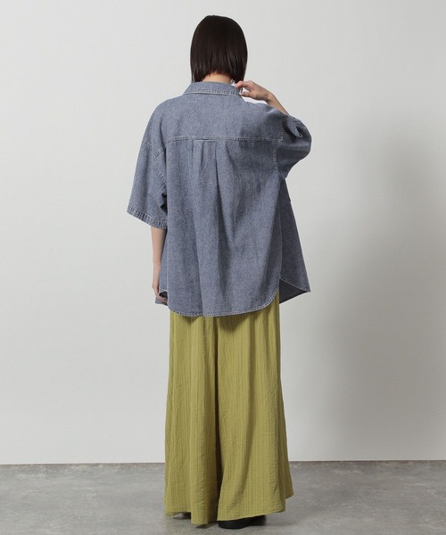 LAKOLE（ラコレ）の「楊柳スカーチョ / 327794（その他パンツ・レディース・ブラック/グレー/ブラウン/グリーン・FREE）」の21枚目の写真