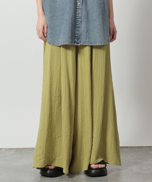 LAKOLE（ラコレ）の「楊柳スカーチョ / 327794（その他パンツ・レディース・ブラック/グレー/ブラウン/グリーン・FREE）」の22枚目の写真