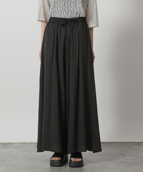 LAKOLE（ラコレ）の「楊柳スカーチョ / 327794（その他パンツ・レディース・ブラック/グレー/ブラウン/グリーン・FREE）」の11枚目の写真