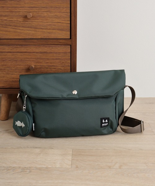 MOOMIN(ムーミン)の「MOOMIN フラップデザインショルダーバッグ(ショルダーバッグ・レディース・ベージュ/グリーン/レッド/ブラック・FREE)」の3枚目の写真